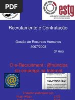 1218626879 Recrutamento e Contratação