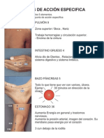 Acupuntura - Puntos de Acción Específica