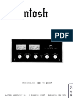 McIntosh MC2105 Ser
