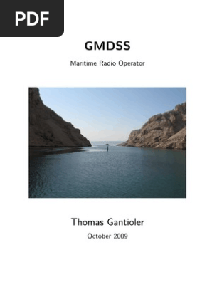 GMDSS Gantioler 2009 10 | PDF | Radio | Water Transport