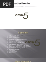 HTML 5