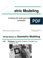 Lecture 3 Geometric Modeling