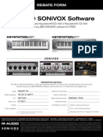 Keystation 49 61 ES MKII Sonivox Rebate Form Copy 2