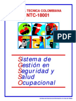 Norma NTC 18001
