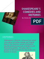 shakespeares comedies and histories