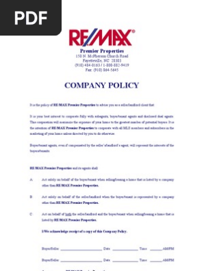 Company Policy