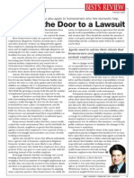 Opening The Door To A Lawsuit: Employment Practices Risks Also Apply To Homeowners Who Hire Domestic Help