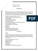 Las Formas de Trabajo Más Frecuente en El Aula