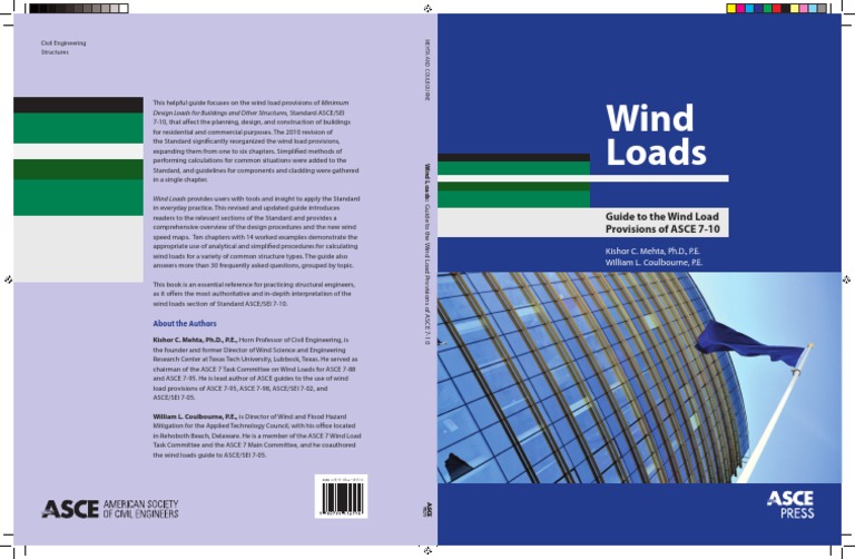 WIND LOADS Cover - Guide To The Wind Load Provisions of ASCE 7-10 | PDF