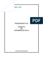 PDO Formato Informes de Falla