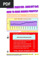 Download JUNIOR NIFTY BeES-how to Make Higher Profits-VRK100-06112009 by RamaKrishna Vadlamudi CFA SN22215706 doc pdf