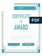 Multigenre Certificate Two