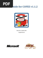 Download User Guide for COFEE v112 by DrWeirdOne SN22216754 doc pdf