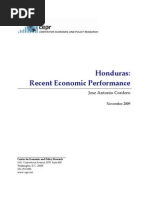 Download Honduras Recent Economic Performance by Center for Economic and Policy Research SN22218581 doc pdf