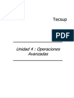 Unidad IV-Operaciones Avanzadas