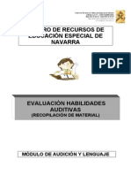 Evaluación Habilidades Auditivas