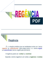 Regência Nominal