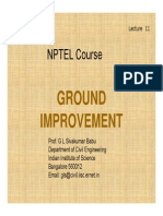 NPTEL Course: Ground Improvement