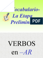 LOS VERBOS Flashcards 