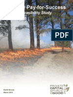Wildfire Pay-for-Success Feasibility Study