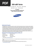 Download Samsung Solstice A887 by Wirefly SN22221368 doc pdf
