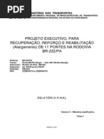 Projeto Executivo, Para Recuperação de Pontes Dnit