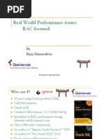 Riyaj Real World PeRiyaj Real World Performance Issues RAC Focusrformance Issues RAC Focus