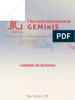 Convite - Programação Completa (JIG - 2014)