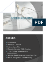 Speed Reading