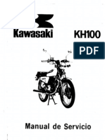 Kawasaki KH100 Manual Servicio