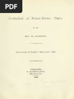 Cathedral of Notre-Dame Paris by Rev. Dr. Scadding (1898)