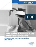 Instalacion de Gypsum PDF