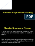 Material Requirement Planning 2013