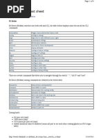 SAN Switch Cheat Sheet