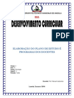 Definiçao Do Plano de Estudo Feito