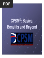 CPSM Basics