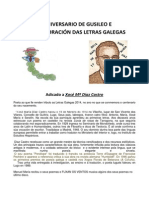 III Aniversario de Gusileo e Conmemoración Das Letras Galegas