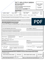 Application Form Postgradute