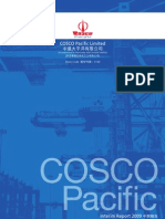 COSCO Paciﬁc Limited 中遠太平洋有限公司