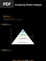 Download 10 Tips For Designing Mobile Widgets by rajeshlal SN22229158 doc pdf