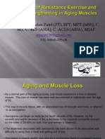 Exercise and Muscle Strengthening in Aging