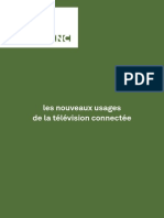 CNC Les Nouveaux Usages de La Télévision Connectée Décembre 2012 PDF
