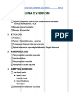 Cauda Equina Syndrom: 1. Definisi