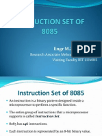 Instruction Set of 8085