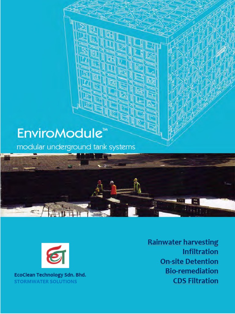 Ecoclean Ausdrain Enviromodule | PDF | Water Resources | Stormwater