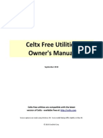 Celtx Utilities Installation & Usage Guide