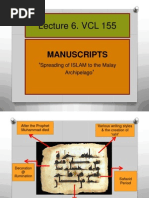 Download Lecture 6 VCL 155 Quran and Manuscripts by Za-c Pelangi Senja SN222308313 doc pdf