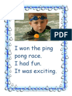 I Won The Ping Pong Race. I Had Fun. It Was Exciting