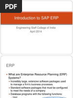 Introduction to ERP