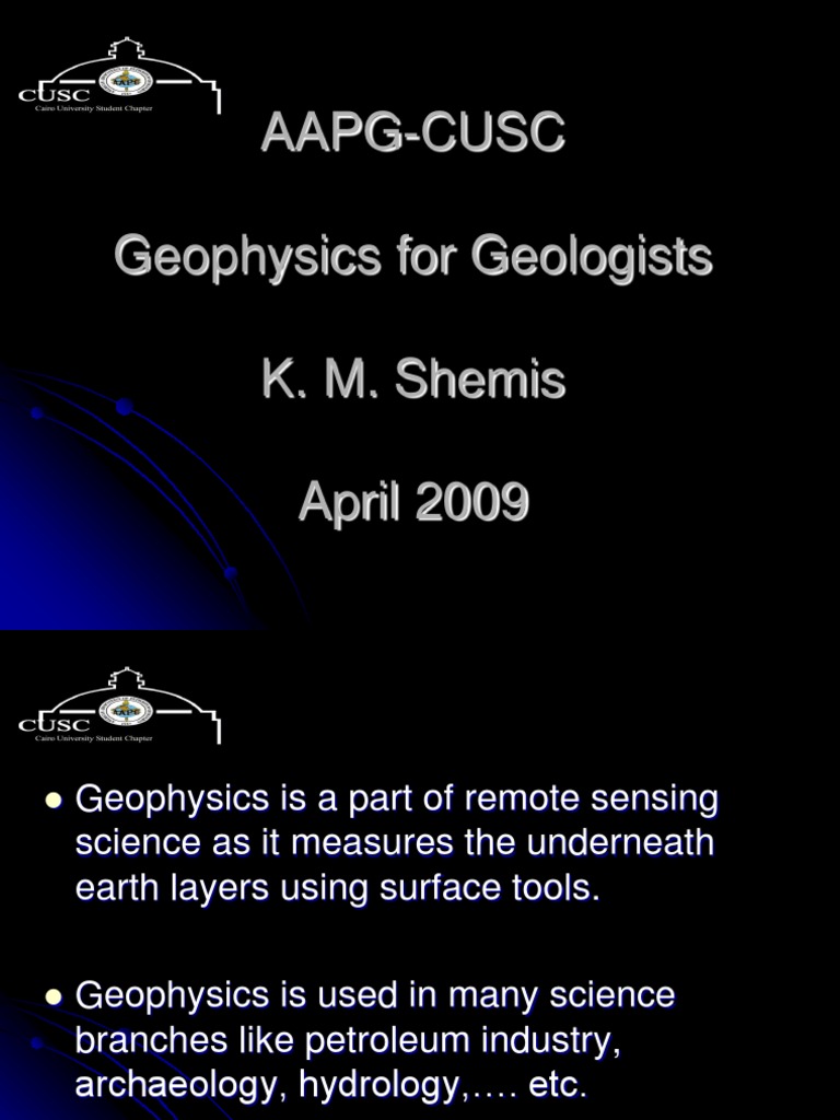 Geophysics Overview for Geologists | PDF | Reflection Seismology | Waves